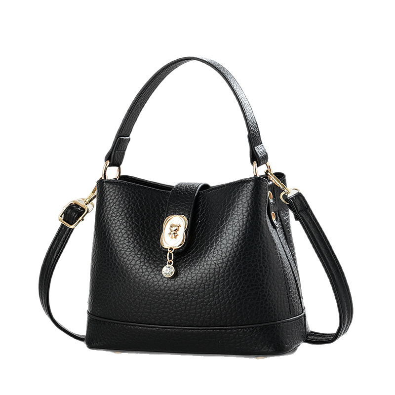 Bolso de cubo atmosférico 2025 nuevo bolso de moda de alta gama bolso de mensajero de todo fósforo casual bags transfronterizos