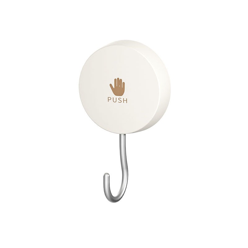 Gancho de ventosa giratorio, sin perforación, fuerte carga, artefacto de cocina de vacío sin costuras, gancho adhesivo para toallas de baño y baño