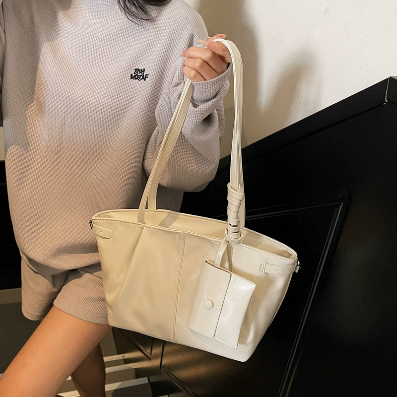 Capacious one-shoulder bag, shoulder bag, universal underarm bag