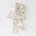 儿童休闲保暖家居服长袖套装长裤柔软舒适男女宝宝春秋保暖a类