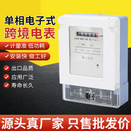 DDS单相 220V挂式计数器电表家用电子式智能电能表跨境高精度