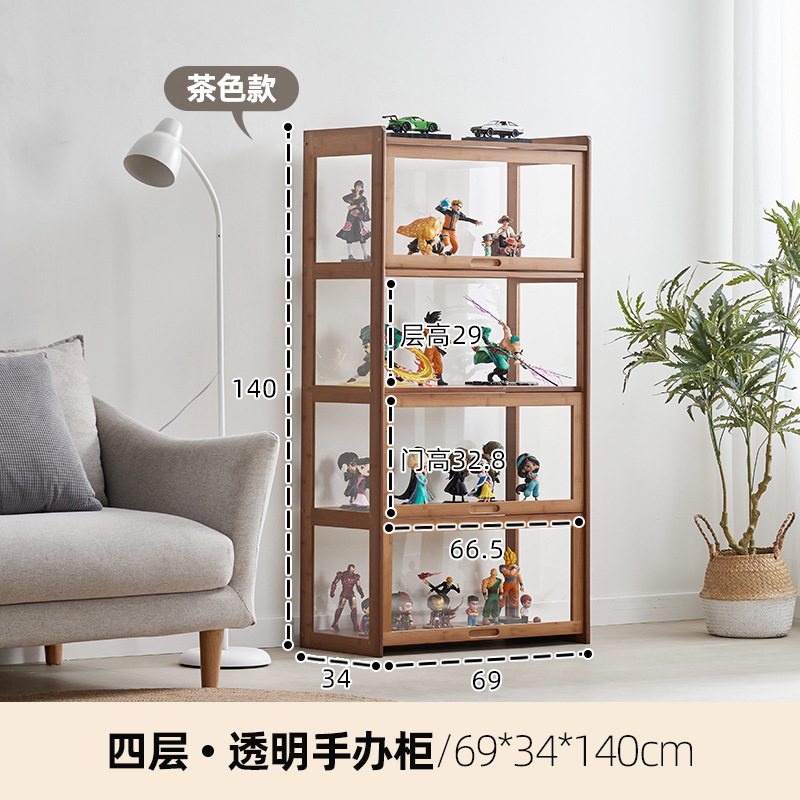 Lego gabinete de exhibición gabinete hecho a mano estante de exhibición gabinete de acrílico juguete anime modelo estante de almacenamiento transparente