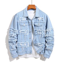 Y 96525 Trendy Slim Fit Denim Jacket ����ţ������