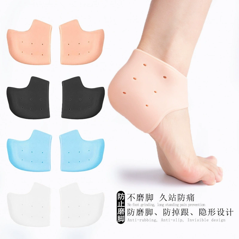 Heel sticker, silicone protective case