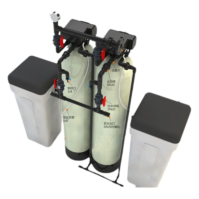 Промышленное автоматическое умягчение воды оборудование оптом сырой воды оборудование для очистки ионнообменник натрия машина чистой воды обратного осмоса