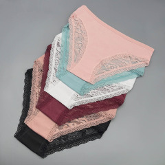 MOONFLAME外国貿易クロスボーダー女性下着underwear women現物綿レース女性三角パンツ