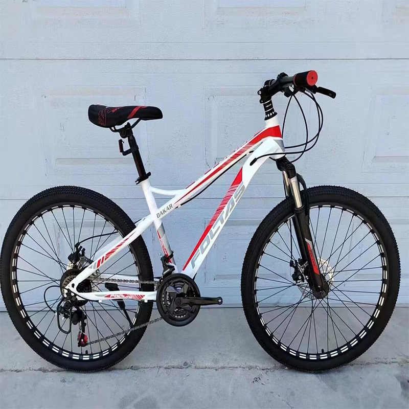 Bicicleta de montaña para adultos de 26 pulgadas al por mayor transfronteriza Bicicleta de velocidad variable de 24 pulgadas para hombres y mujeres Bicicleta de carretera Bicicleta de nieve