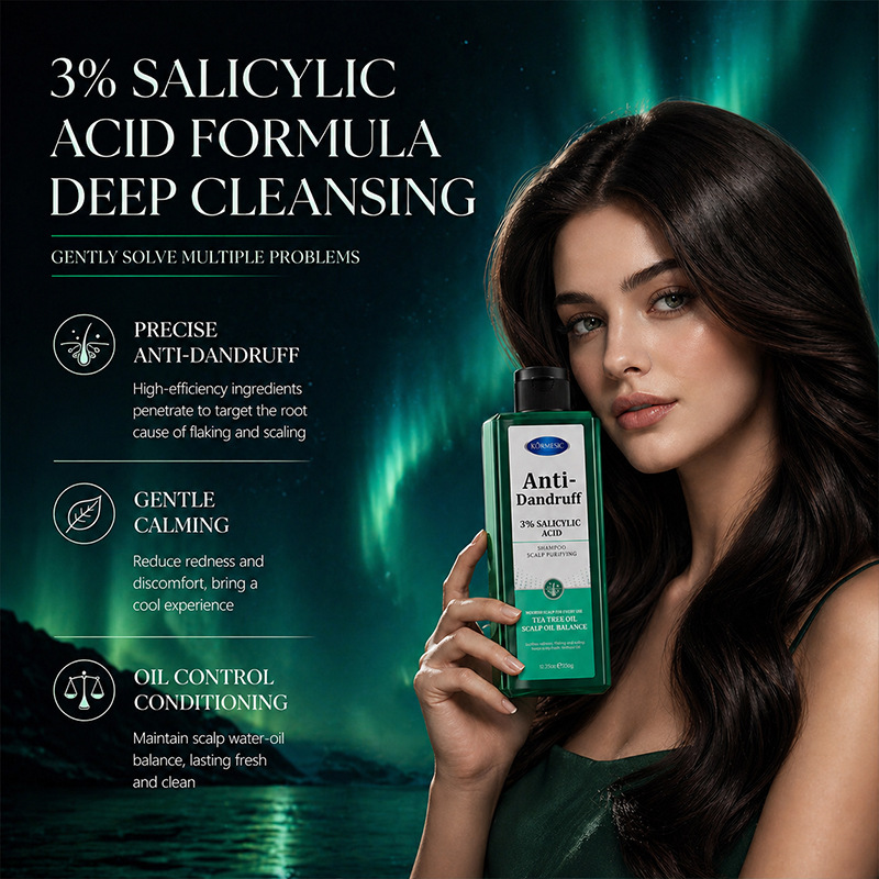 Selección estricta de comercio exterior Filipinas KORMESIC champú salicílico shampoo cuidado del cabello limpio transfronterizo image 3