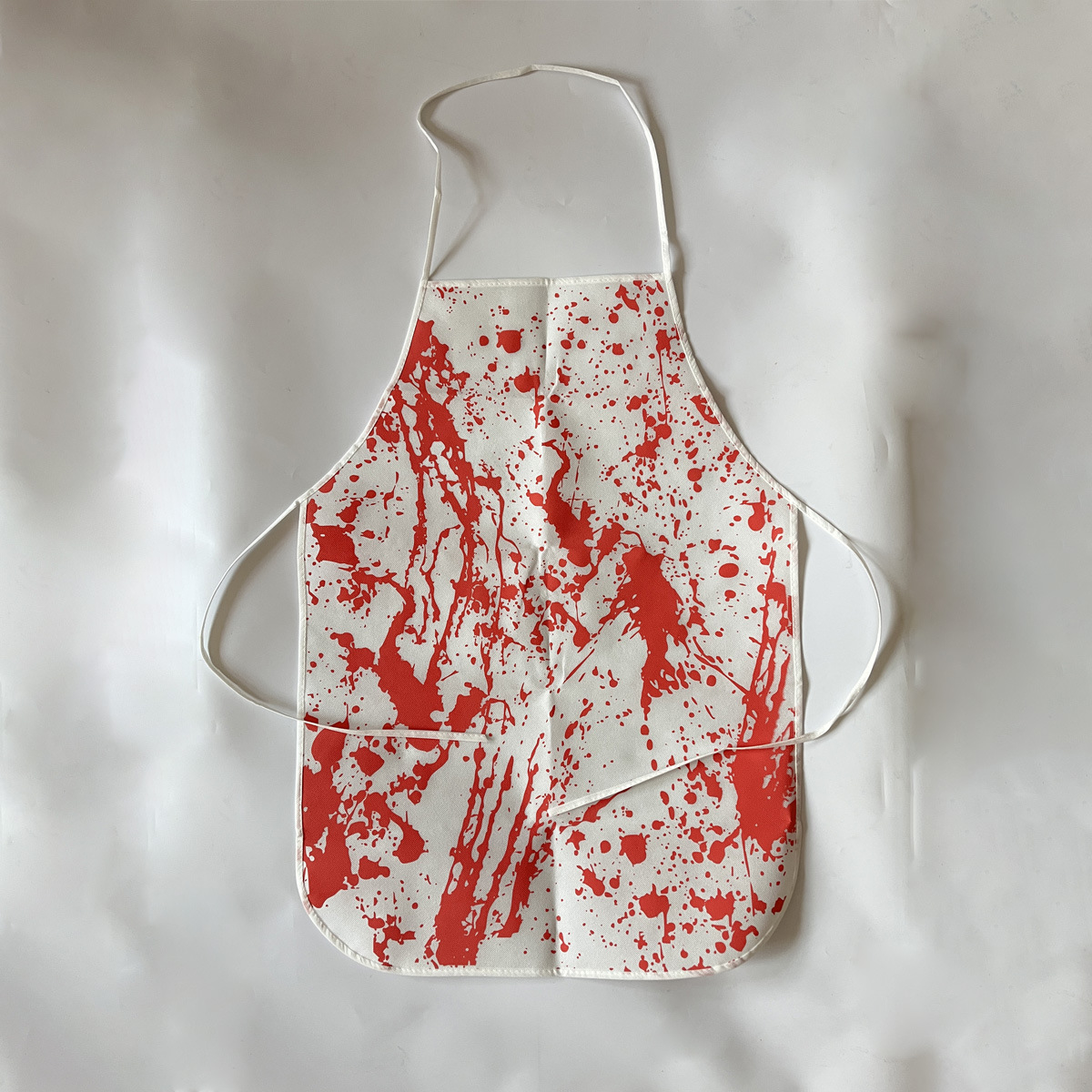 Amazon Halloween Blood Apron Role-Playing Butcher Prank Props Horror Blood-Splattered Foreign Trade Skeleton