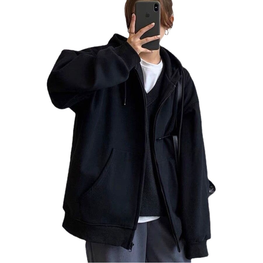 Sudadera con Capucha Otoño 2025 para Mujer, Chaqueta Delgada con Cremallera Estilo Coreano, Cardigan Deportivo para Estudiantes de Primavera.