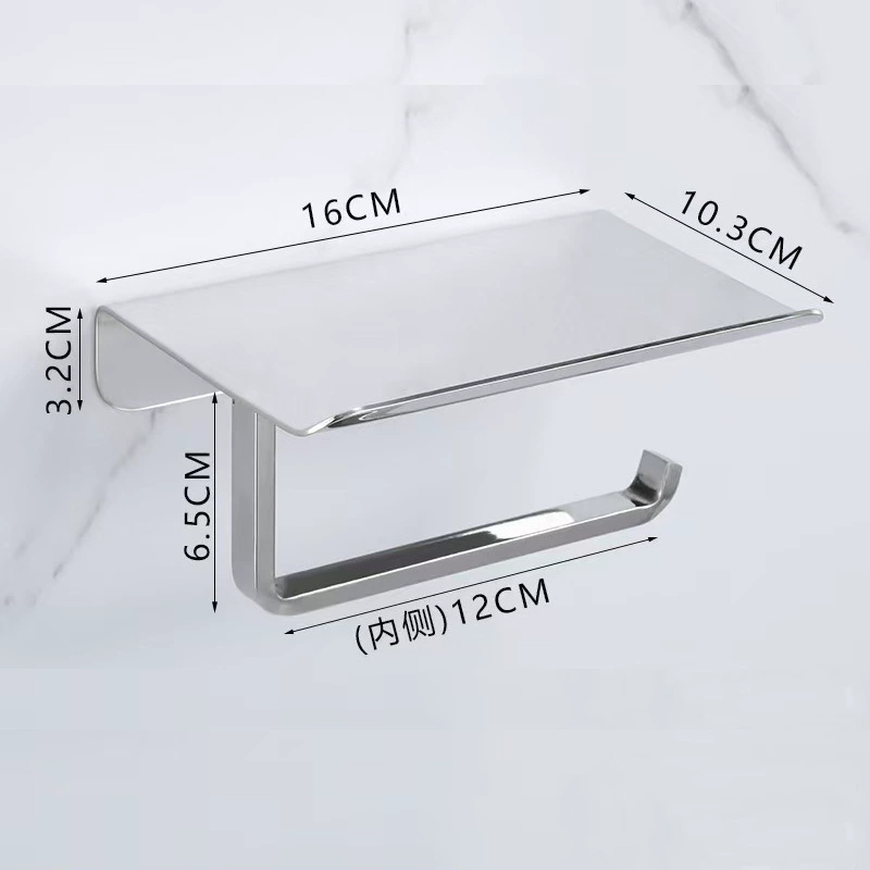 Инженерная стойка для хранения мобильных телефонов из нержавеющей стали с платформой, держатель для туалетной бумаги, держатель для туалетной бумаги, коробка для салфеток