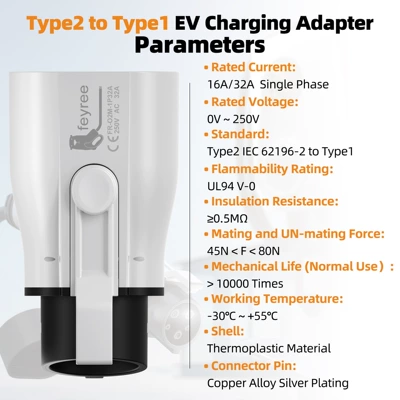 Vehicle Charging Converter, EV şarj adapterləri