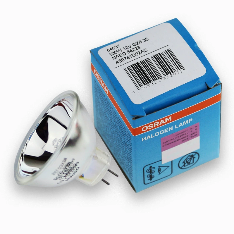 Люминировка Osram 64607 64627 64653 лампа галогенная чашка 12В100Вт эндоскопический микроскоп инструмент