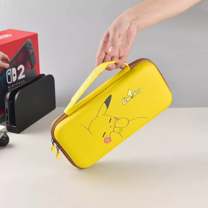 跨境新款任天堂游戏机盒switch2包OLED保护壳 硬壳switch2收纳包