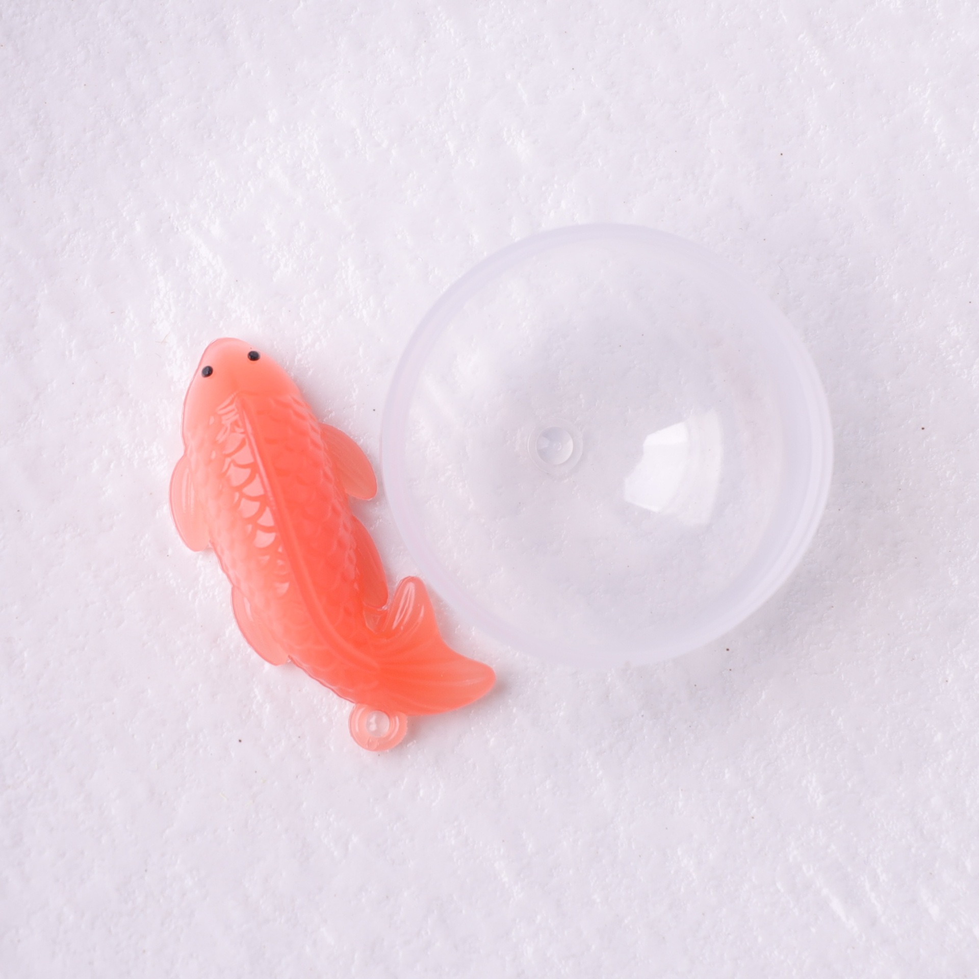 Gacha de 45mm creativo lindo pato asado que cambia de color Gacha transparente mezclado Gacha de juguete bola de juguete regalo
