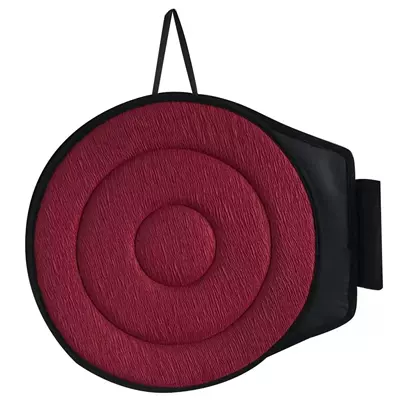 New Export Rotating Cushion Rotating Multi-function pad - double-ring-burgundy