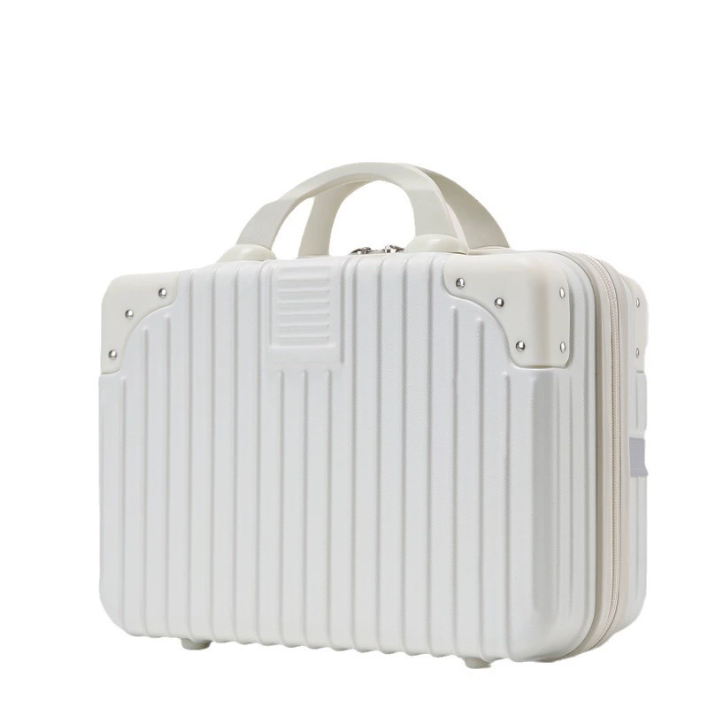 Retro handheld suitcase, small box, storage system, 14inch