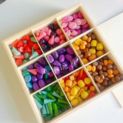 Little cute building blocks children's educational open creative theme construction building blocks building toys diy early education 2-6 years old