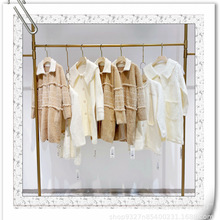 雅莹25年时尚款水貂绒外套品牌女装批发抖直播时尚百搭带货实体店