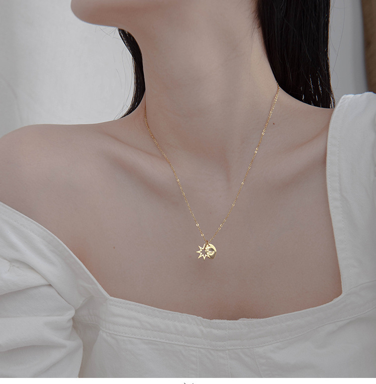 Exquisite Simple Fashion Clavicle Chain titanium Steel Necklacepicture4
