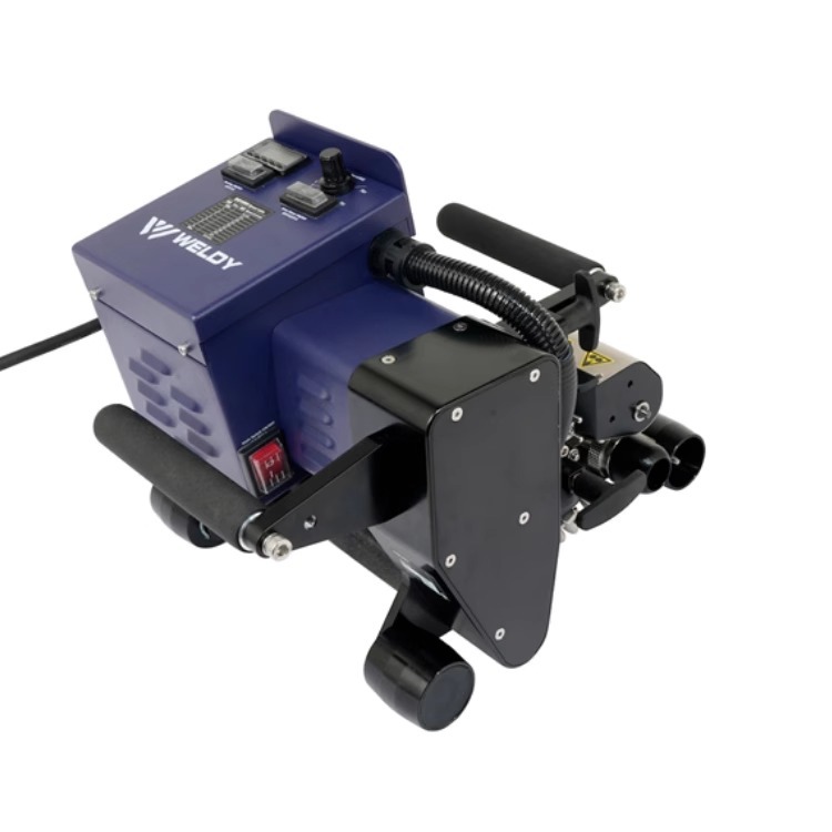 Spot WGW300 Suiza WELDY máquina de soldadura automática de aire caliente máquina de soldadura de trepa soldadura de piso de techo superpuesta image 4