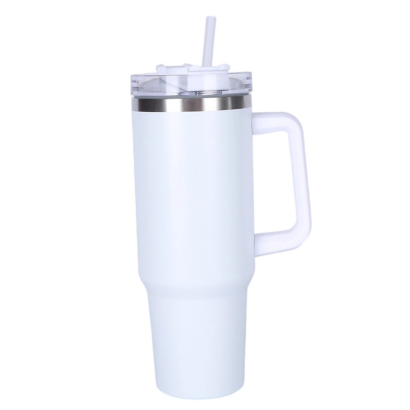 Vaso de Hielo de Alta Gama, Vaso para Auto de 40 oz, Vaso Aislado de Acero Inoxidable 304, Vaso de Agua para Auto de Gran Capacidad, Personalizable