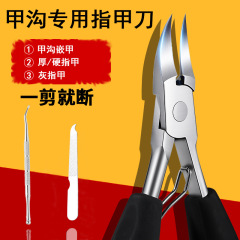 ステンレスの鷹の口のハサミの斜口の甲溝の専用の甲が足の灰色の爪を修理します。