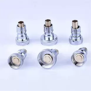 Кран для стиральной машины полная латунь 1/2" автозапорный от срыва