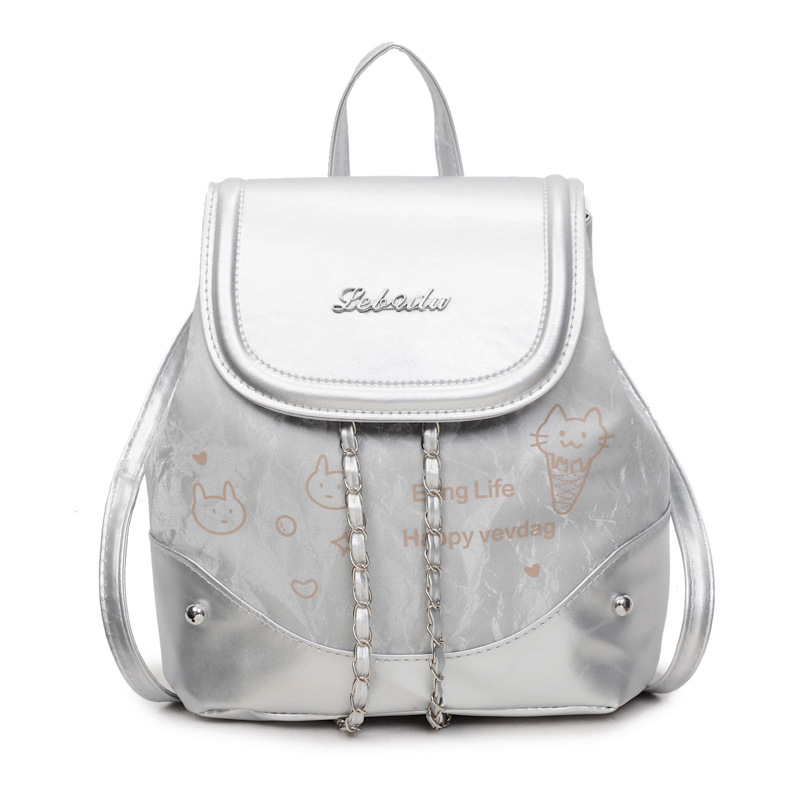 Cross-border 2025 nueva exquisita mochila pequeña mochila mochila de viaje de nicho de mujer mochila de viaje