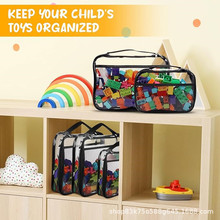 儿童玩具收纳包防水透明拉链小包多功能包包收纳配件挂袋工厂家