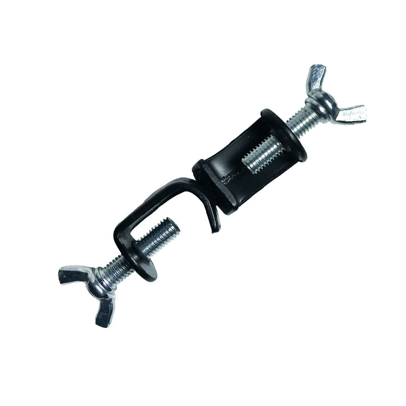 Лабораторный поперечный зажим Железный оцинкованный фиксированный светильник оборудование для химических экспериментов учебные принадлежности железная подставка с двойной верхней проволокой