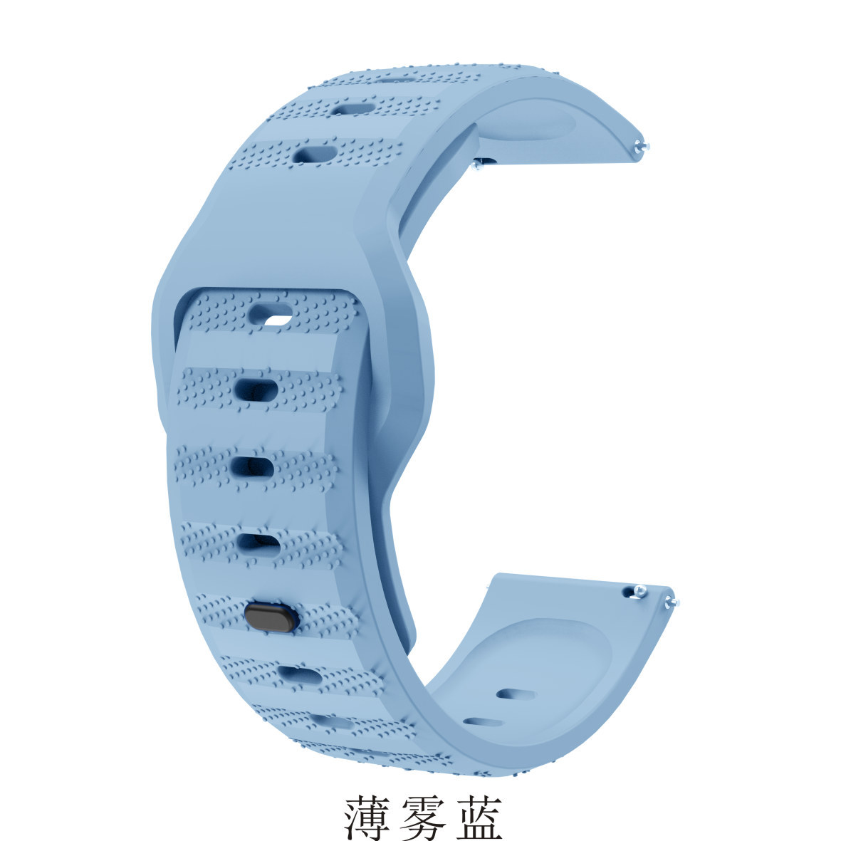 Adecuado para Samsung/Huawei/huami/jiaming/patrón de grano de arroz patrón de puntos correa de silicona 12/16/18/20/22