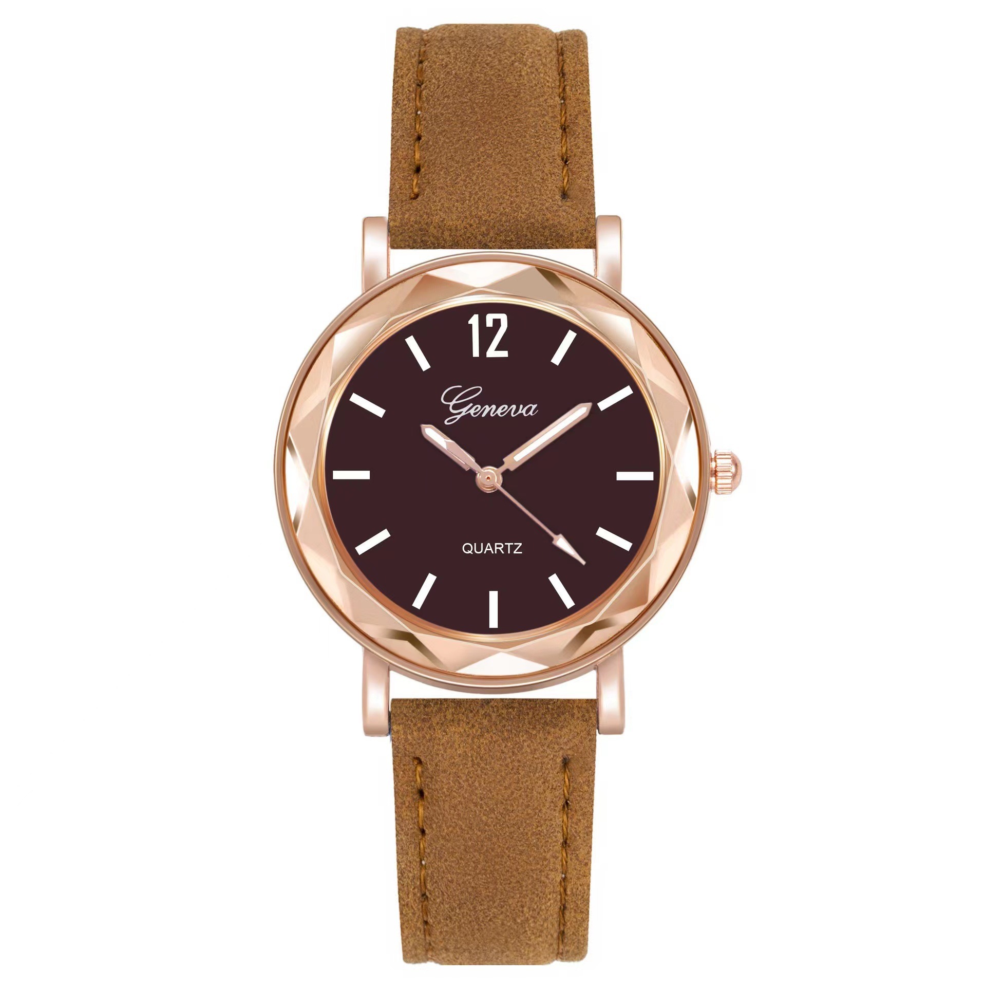 Colorido encaje color caramelo niña estudiante reloj de cuarzo pequeño reloj de mujer de escala romana fresca al por mayor