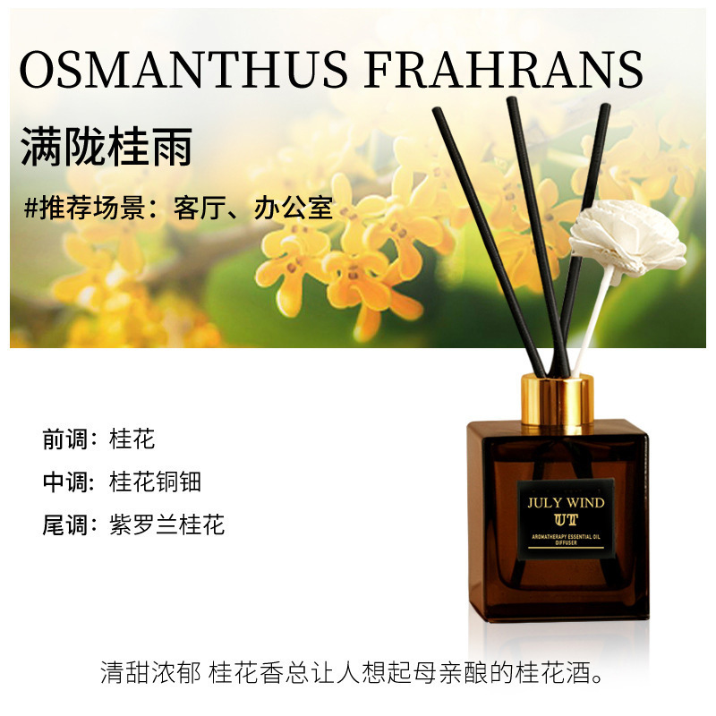 UT香薰栀子花卫生间除臭空气清新剂卧室办公室持久留香香氛200ML|undefined