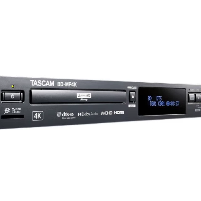 TASCAM Darth Crown BD-MP4K Blu-ray плеер 4K Ultra HD, 7.1 Dolby Vision, BDMP4K плеер