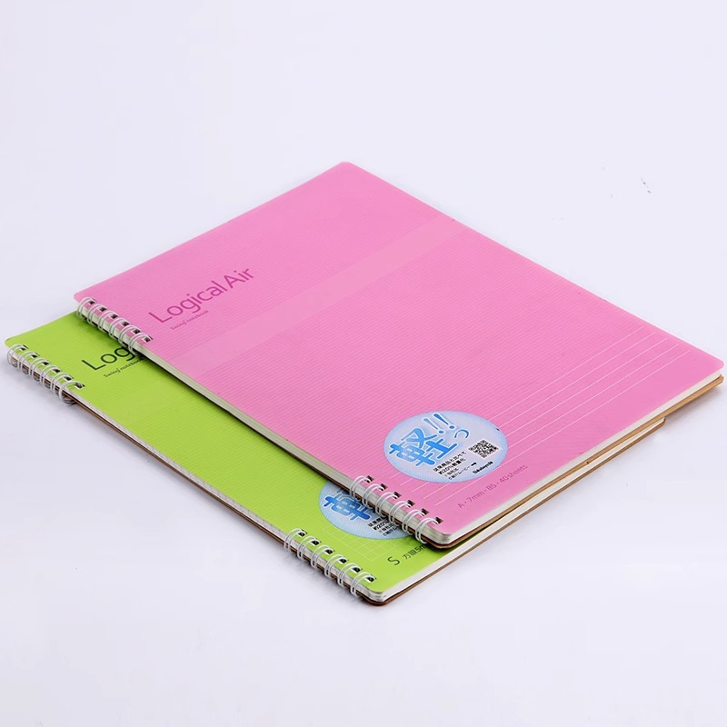 Japonés Zhonglin aire lógico ligero bobina libro lógica a cuadros mano ligero portátil taquigrafía