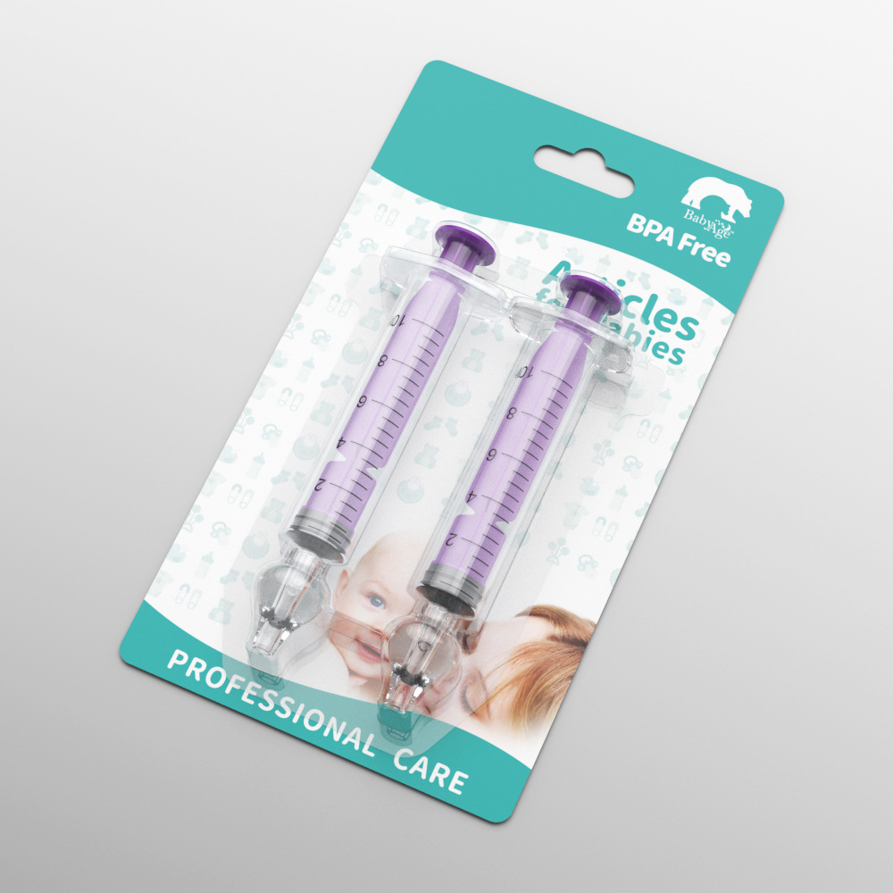 Tubo de aguja transfronteriza bebé irrigador nasal niños infantil irrigador nasal bebé irrigador nasal 10ml