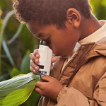 跨境独立站热销儿童手持便携式显微镜 光学迷你生物科学实验玩具