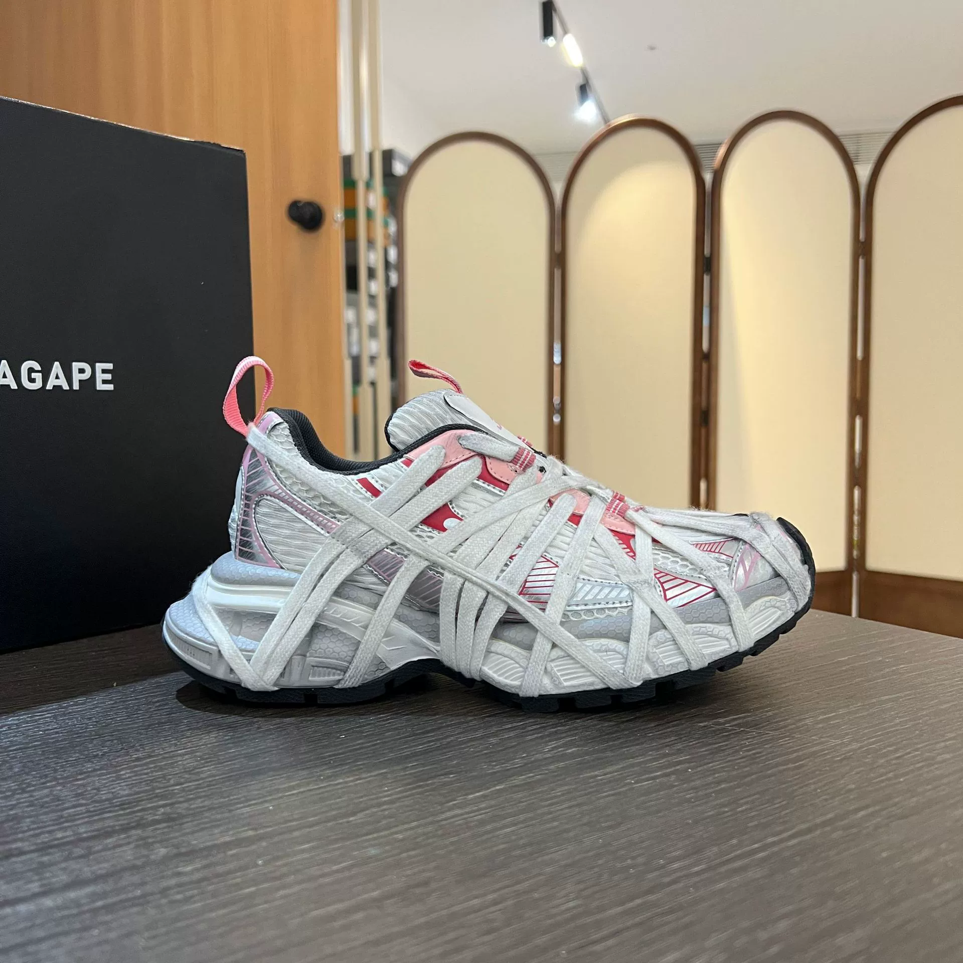 Кроссовки dad shoes (Couple Paris) 3XL Spider-Man — массивная подошва, ретро унисекс