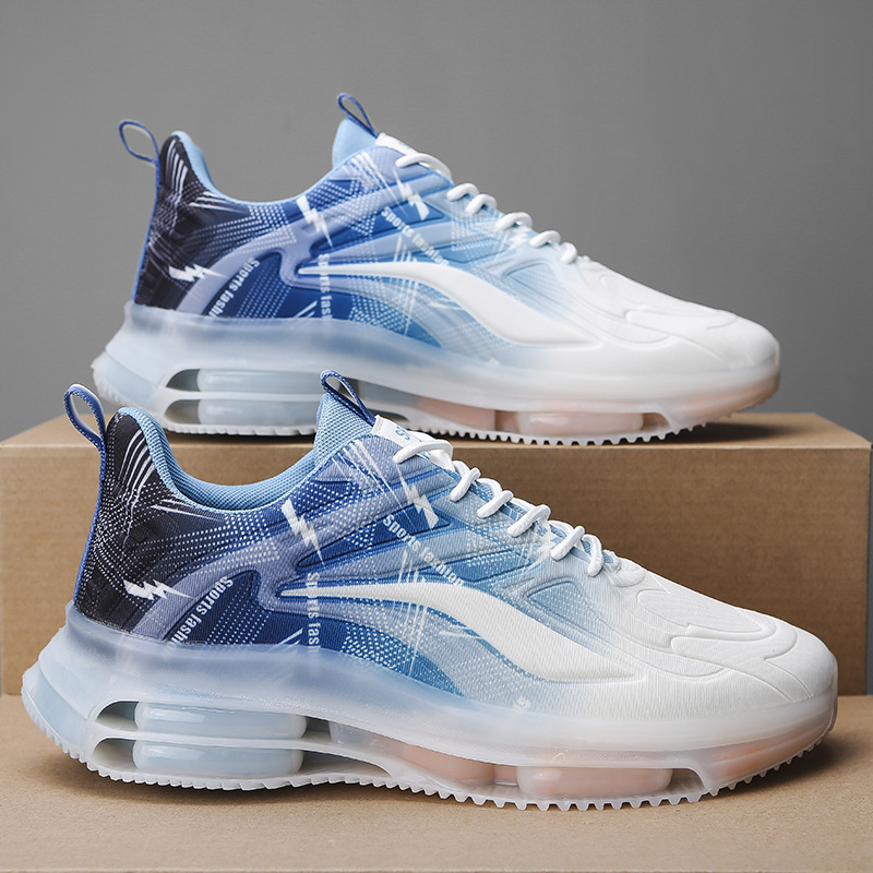 2026 new sports men's shoes, breathable fly-knit sneakers, lightweight shock-absorbing air-cushioned running shoes, trendy casual shoes 2026 new sports men's shoes, breathable fly-knit sneakers, lightweight shock-absorbing air-cushioned running shoes, trendy casual shoes