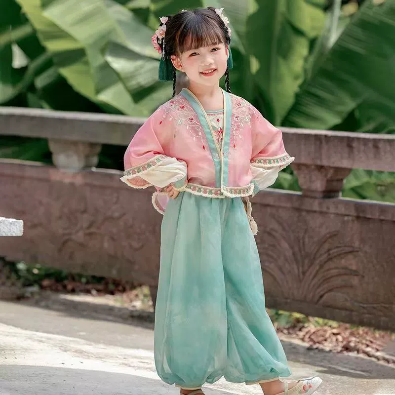 Новый китайский живой набор для сокращения возраста женский летний дизайн короткий топ нишевые кисточки