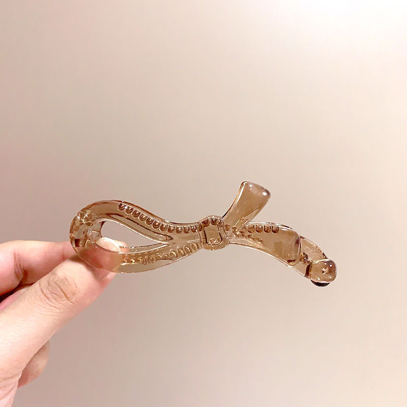 跨境香蕉夹竖夹发卡韩版发饰大号半月简约特厚发饰发卡马尾夹发夹|undefined