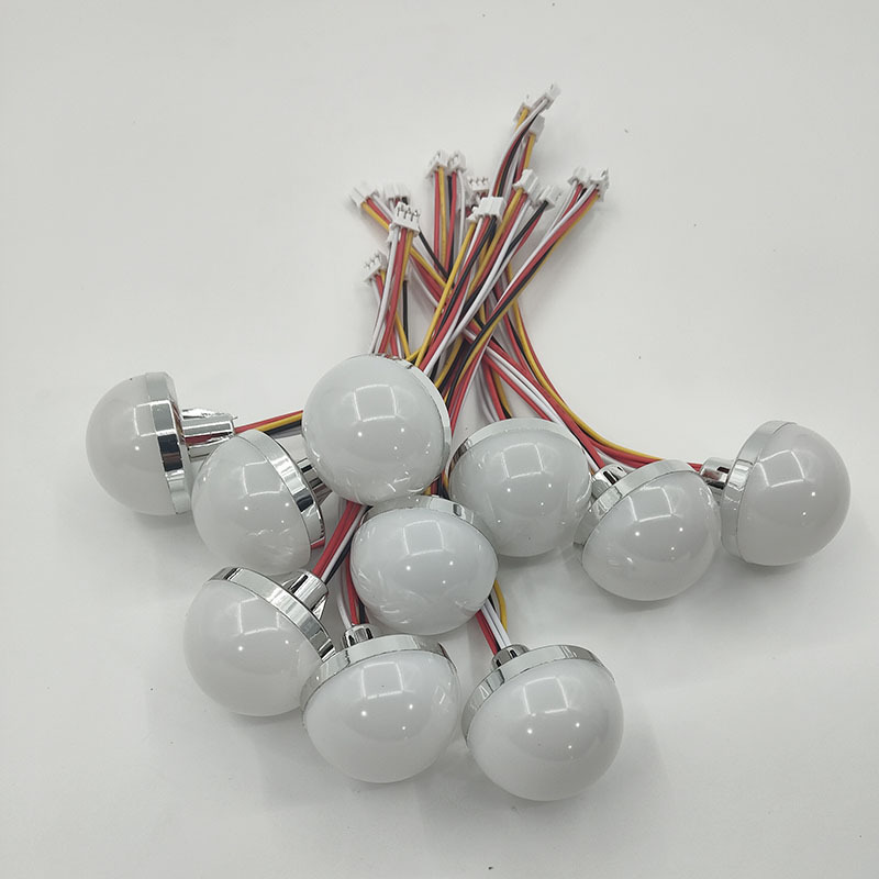 LED ミラーヘッドライトミラー光源化粧鏡電球ボール 5V 12V 低電圧 3 色調光化粧台補助光|undefined