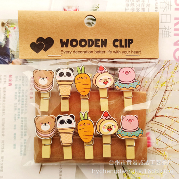 Cartoon Panda Hanging Photo Frame Home Birthday Gift Kindergarten Floral Flower Shop Card Small Wooden Clip Cartoon Panda Hanging Photo Frame Home Birthday Gift Kindergarten Floral Flower Shop Card Small Wooden Clip