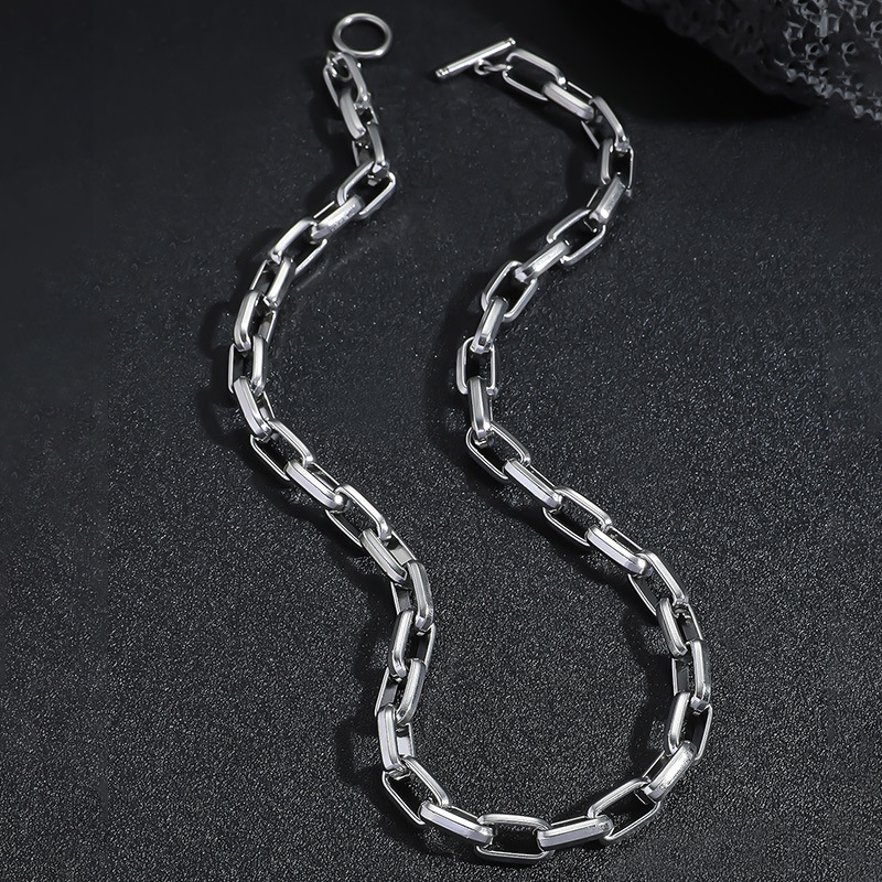 fashionable trend necklace for men and women stainless steel
