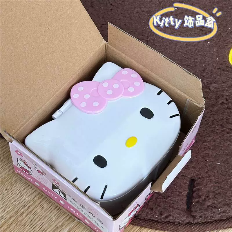 Маленькая красная книга в том же стиле Hello Kitty Hello Kitty настольное зеркало для хранения ювелирных изделий портативное зеркало для макияжа подарок на день рождения
