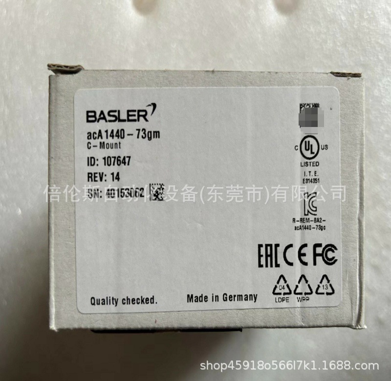 aca1440-73gm 巴斯勒/Basler 工业相机 库存 现拍 议价