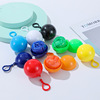 Plastic handheld keychain, raincoat, street spherical trench coat for adults