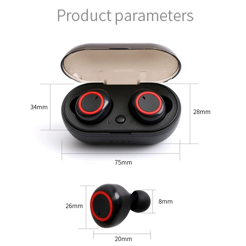 Беспроводные наушники-гарнитура T75 Bluetooth, наушники открытого уха, качественный звук Hi-Fi (черный/белый)