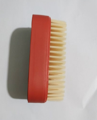 Nuevo estilo chino redondo de mano cepillo de zapatos cepillo de lavandería doméstica fina ropa de piel suave cepillo de limpieza en seco tienda oval cepillo hueco